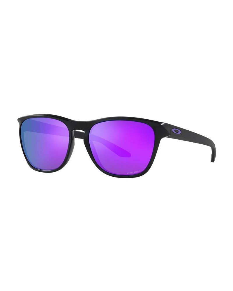 Men's Manorburn Sunglasses OO9479 56 MATTE BLACK/PRIZM VIOLET $17.28 Mens