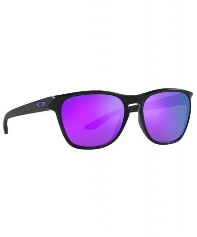 Men's Manorburn Sunglasses OO9479 56 MATTE BLACK/PRIZM VIOLET $17.28 Mens