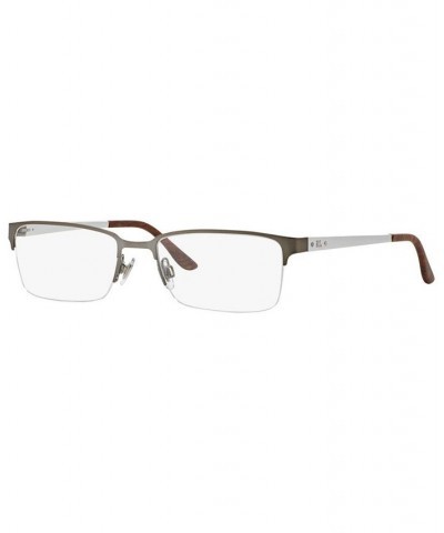 RL5089 Men's Rectangle Eyeglasses Shiny Blac $62.93 Mens