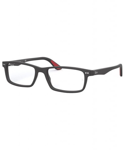 RX5277 Unisex Rectangle Eyeglasses Heather Black $32.22 Unisex