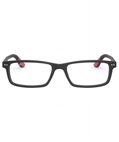 RX5277 Unisex Rectangle Eyeglasses Heather Black $32.22 Unisex