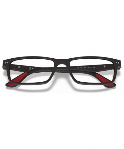 RX5277 Unisex Rectangle Eyeglasses Heather Black $32.22 Unisex