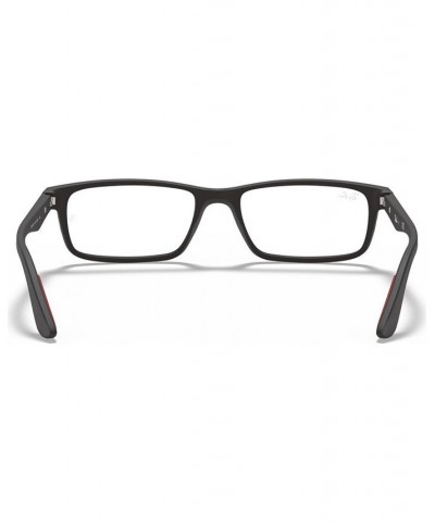 RX5277 Unisex Rectangle Eyeglasses Heather Black $32.22 Unisex