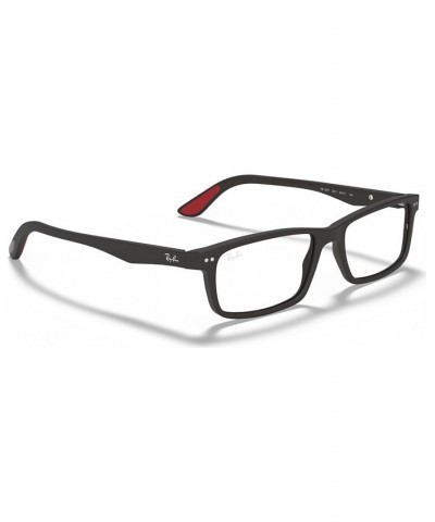 RX5277 Unisex Rectangle Eyeglasses Heather Black $32.22 Unisex