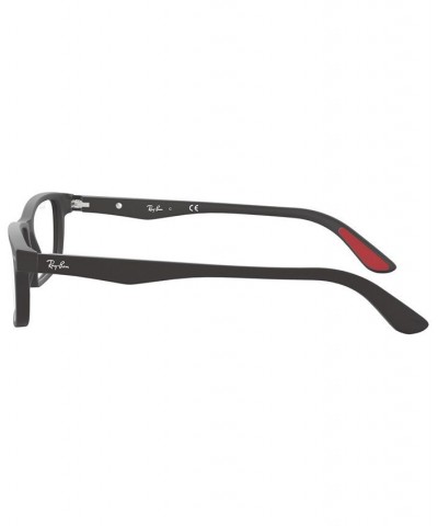 RX5277 Unisex Rectangle Eyeglasses Heather Black $32.22 Unisex