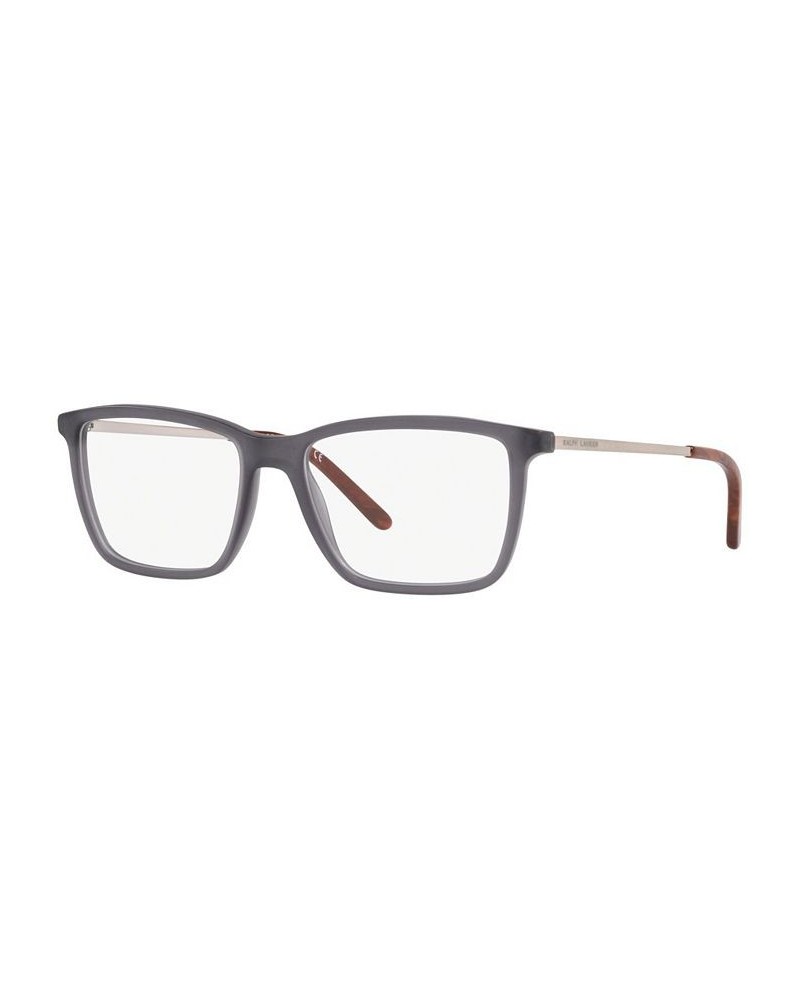 RL6183 Men's Square Eyeglasses Gray $59.50 Mens