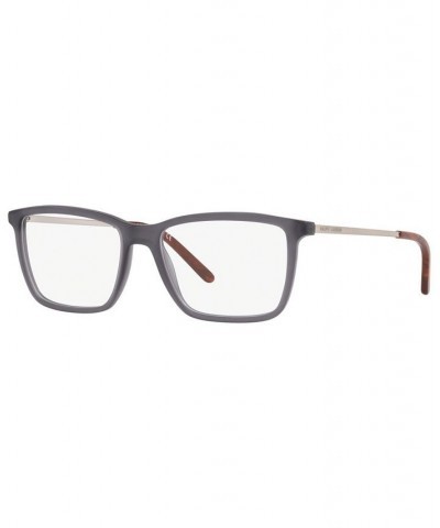 RL6183 Men's Square Eyeglasses Gray $59.50 Mens