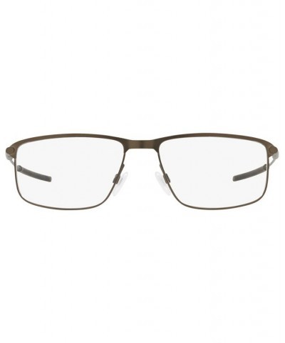 OX5019 Socket TI Men's Rectangle Eyeglasses Satin Black $63.94 Mens