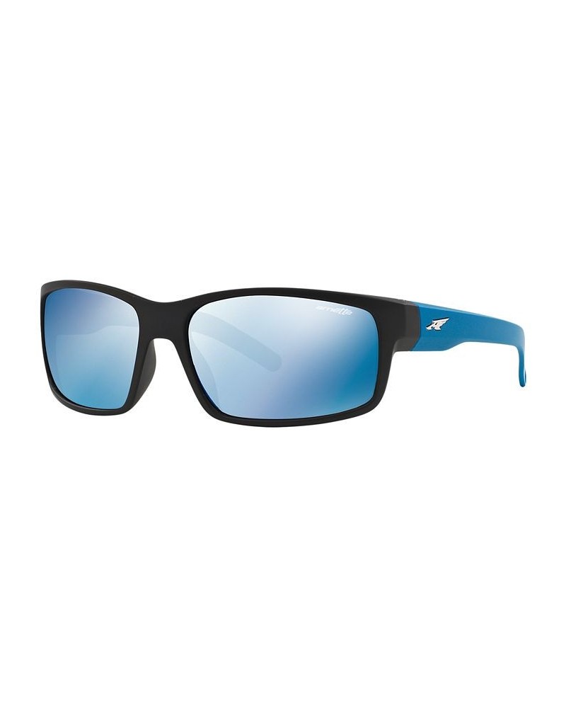 Sunglasses AN4202 FASTBALL BLACK MATTE/BLUE MIRROR $22.68 Unisex