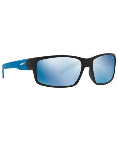 Sunglasses AN4202 FASTBALL BLACK MATTE/BLUE MIRROR $22.68 Unisex