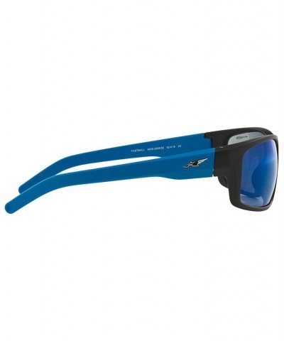 Sunglasses AN4202 FASTBALL BLACK MATTE/BLUE MIRROR $22.68 Unisex