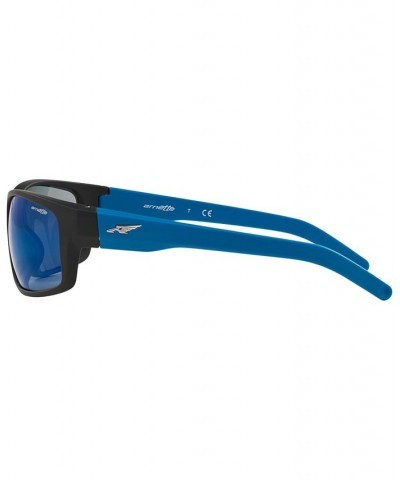 Sunglasses AN4202 FASTBALL BLACK MATTE/BLUE MIRROR $22.68 Unisex