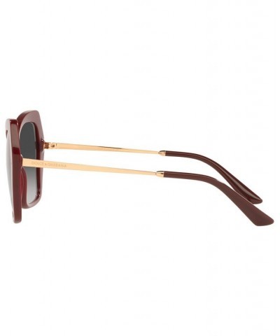 Women's Sunglasses DG4399 56 Bordeaux $40.60 Womens