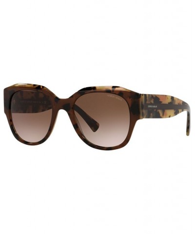Women's Sunglasses AR8140 53 BROWN TORTOISE/GRADIENT BROWN $67.50 Womens