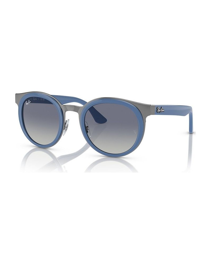 Unisex Sunglasses Bonnie Light Blue on Gunmetal $48.06 Unisex