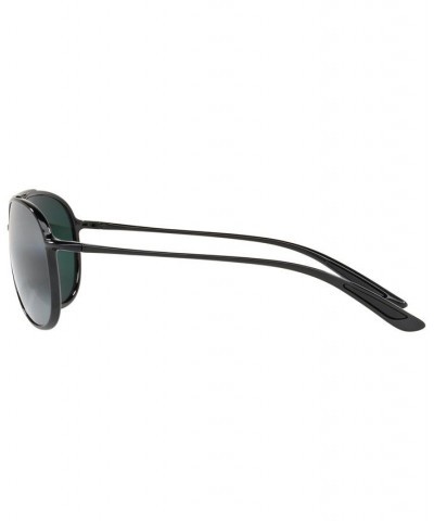 Polarized Sunglasses 438 ALELELE BRIDGE 60 BLACK/GREY POLAR $74.70 Unisex