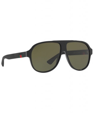 Sunglasses GG0009S BLACK/GREEN $28.28 Unisex
