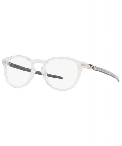 OX8149 Men's Round Eyeglasses Clear $36.26 Mens