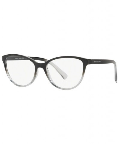 Armani Exchange AX3053 Women's Pillow Eyeglasses Shiny Crys $13.09 Womens