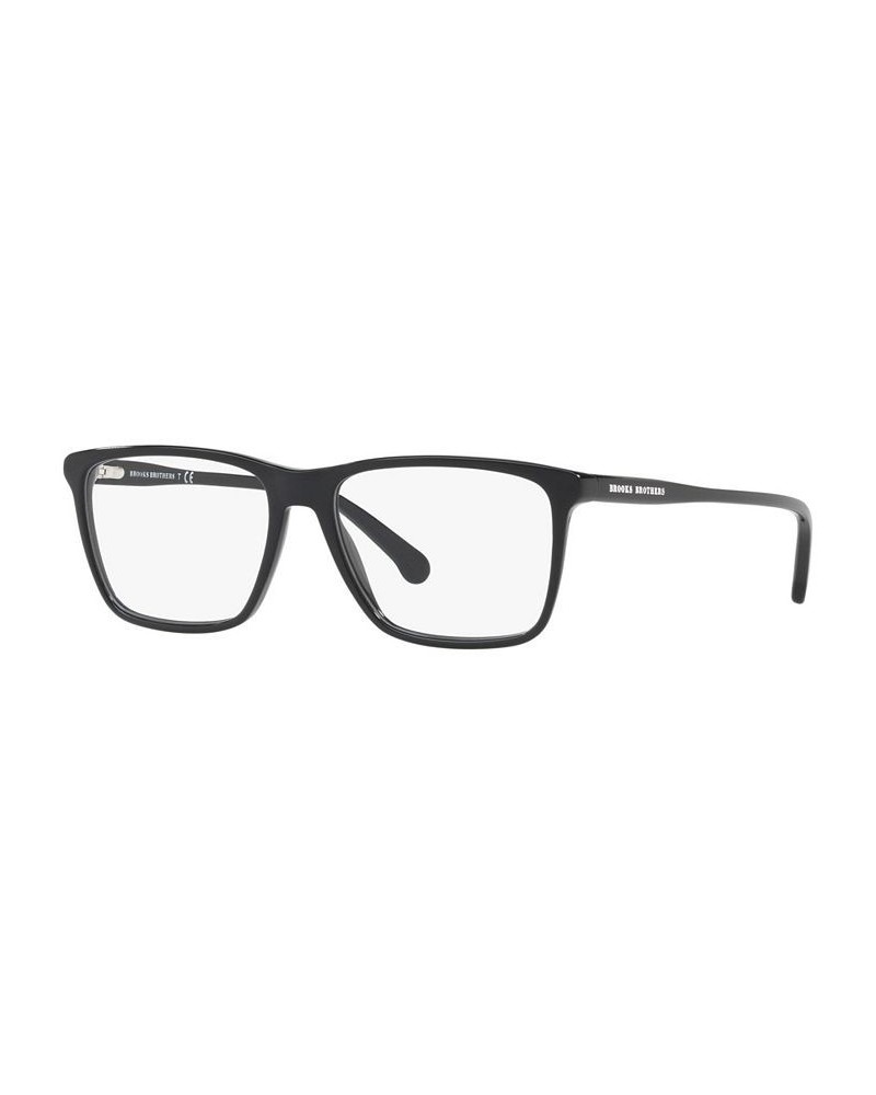 Brooks Brothers BB2037 Men's Square Eyeglasses Black $19.24 Mens
