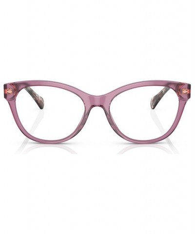 Women's Cat Eye Eyeglasses RA714152-O Shiny Black $24.86 Womens